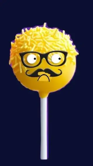 ai character: Daddy Cake Pop background