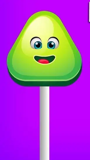 ai character: Green Lollipop  background