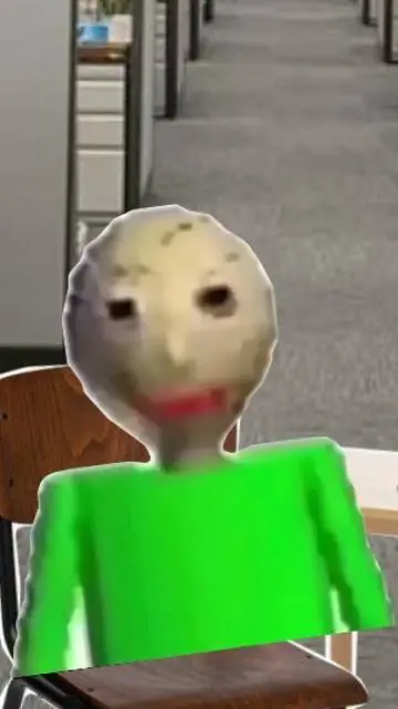 ai character: Baldi background