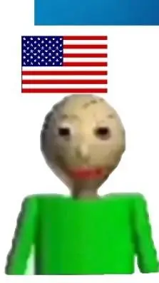 ai character: Baldi background