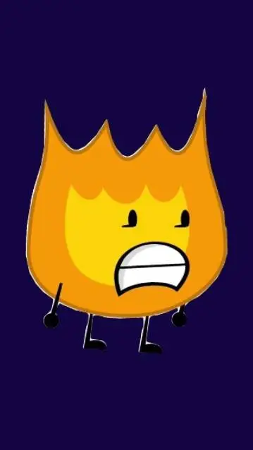 ai character: Firey le feu background