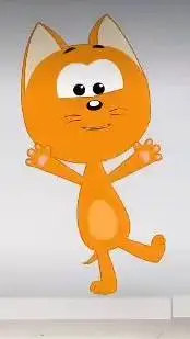 ai character: Kote Kitty background