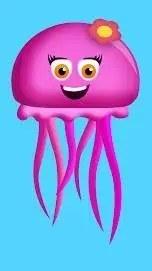 ai character: Gelée Poisson background