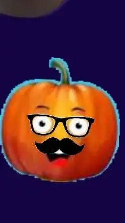 ai character: Pumpkin background