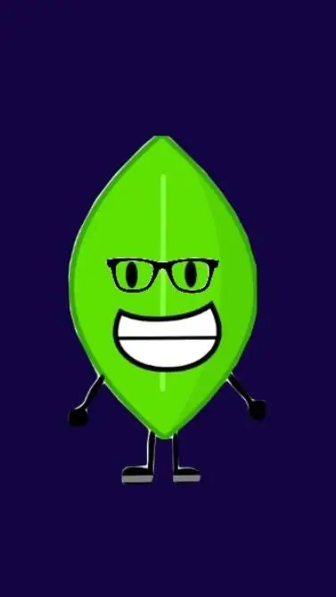 ai character: Leafy background
