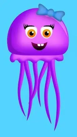 ai character: Sister JELLYFISH background