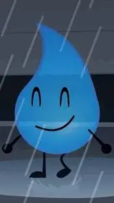 ai character: Teardrop background
