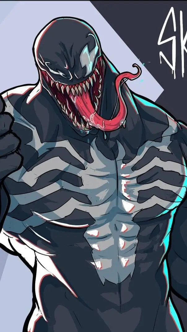 ai character: °♡•~venom~•♡° background