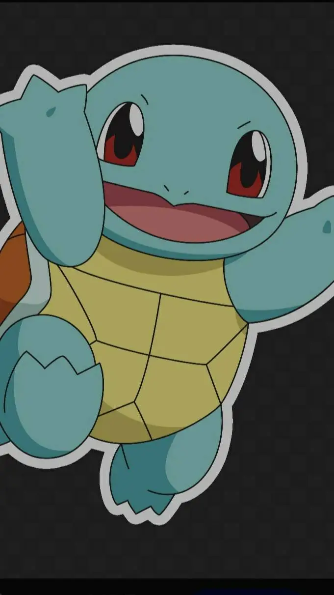 ai character: Squirtle background