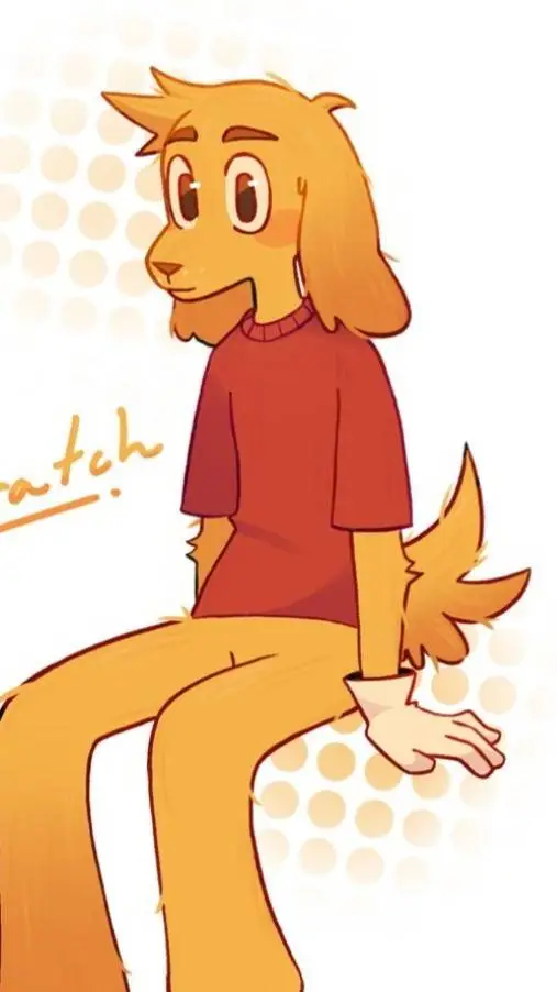 ai character: Scrach  background