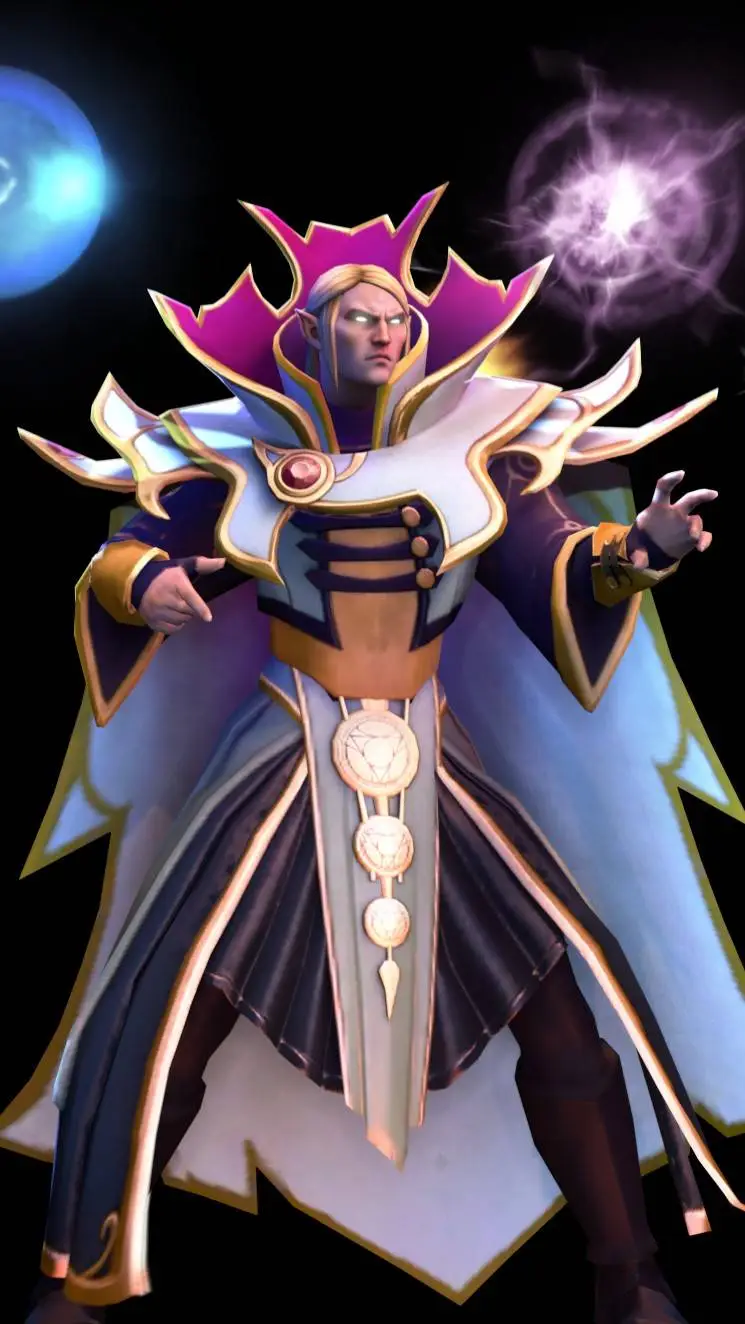 ai character: инвокер background
