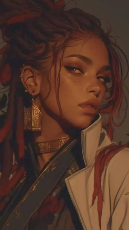 ai character: Janine background