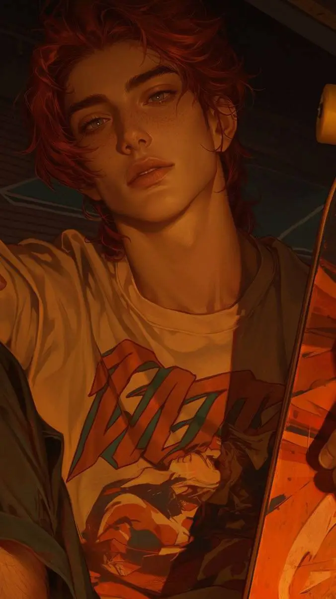 ai character: Aiden Johnson  background