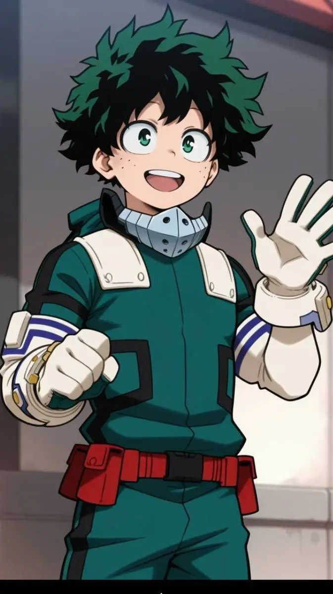 ai character: Deku background