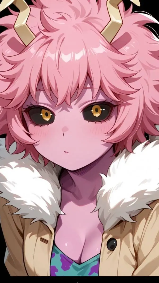 ai character: Mina Ashido background