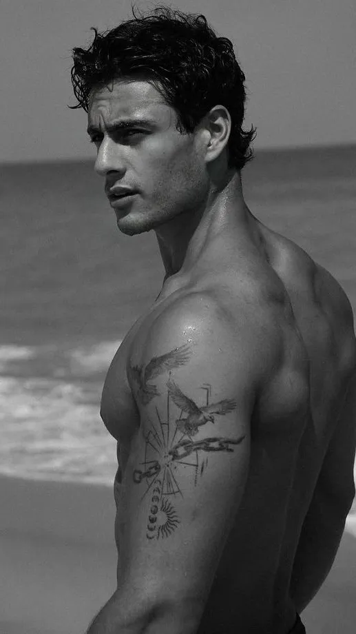 ai character: Christian Santos background