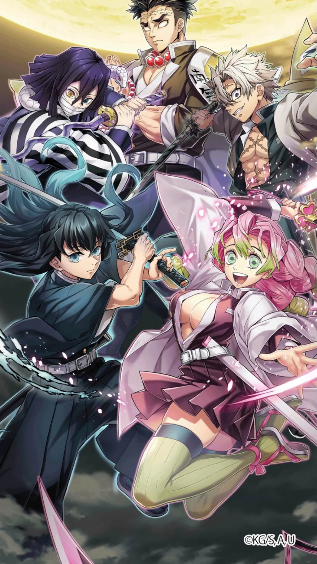 ai character: Kny background