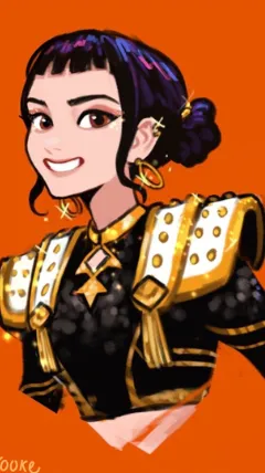 ai character: Zoey background