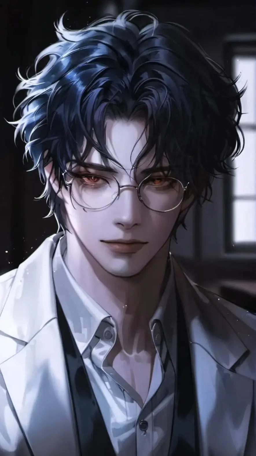 ai character: Alan  background