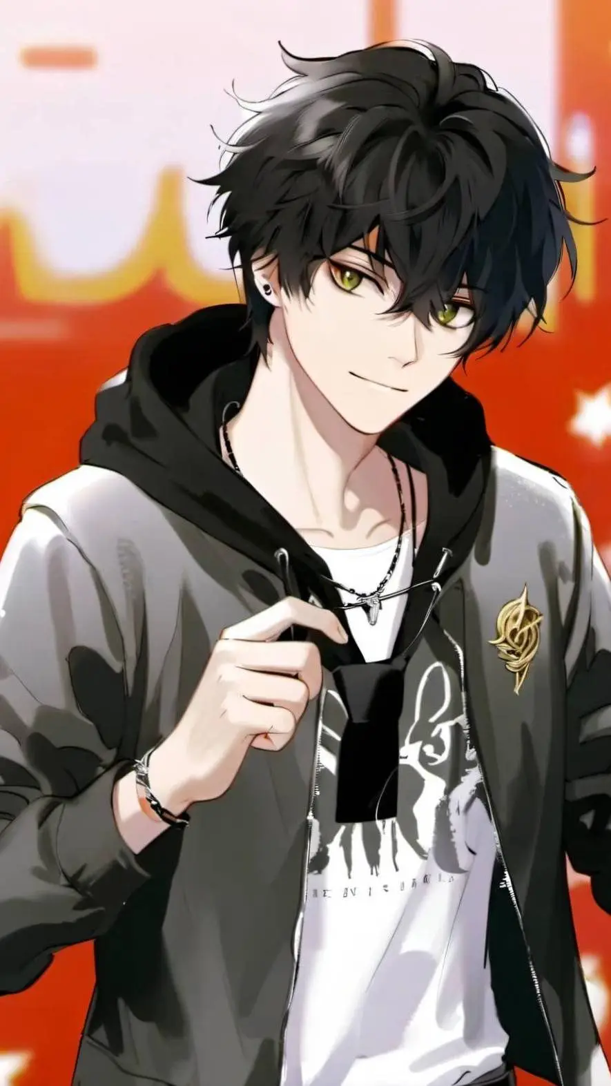 ai character: Liam  background