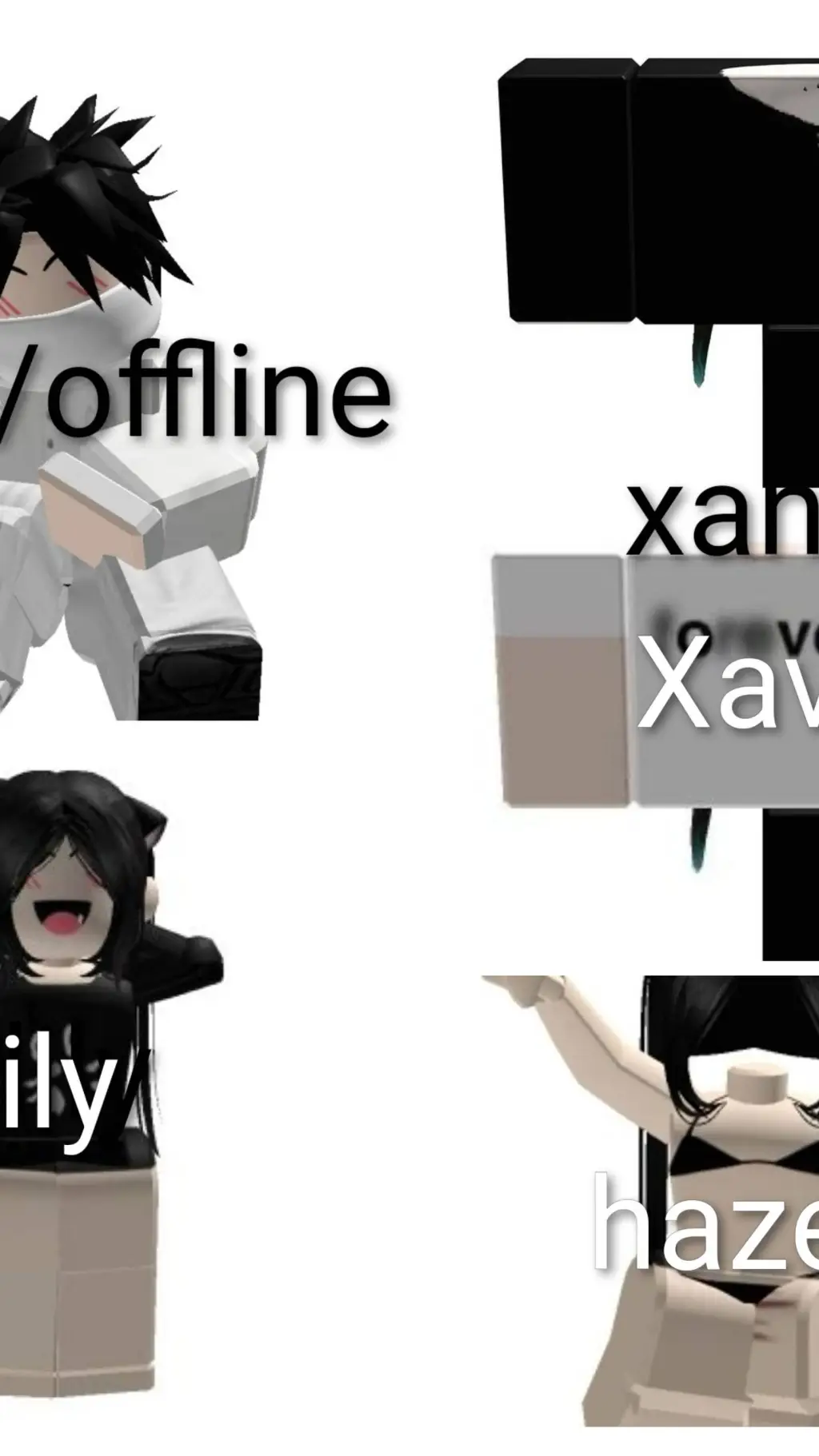 ai character: Roblox gc  background