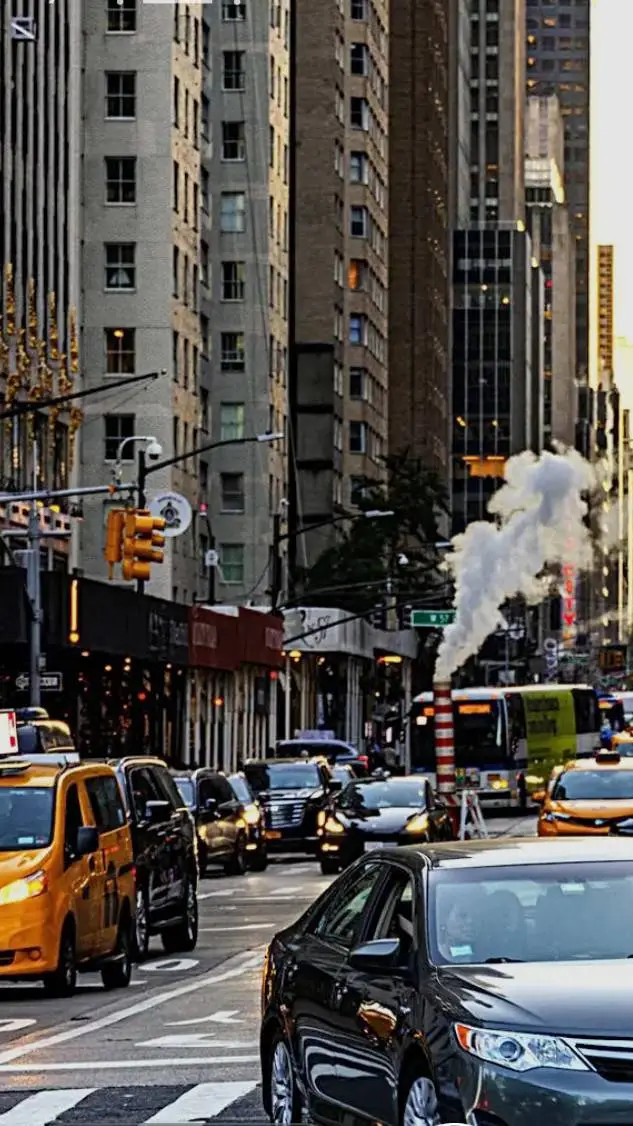 ai character: new York City background