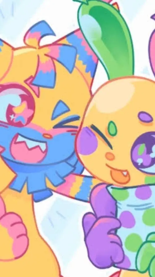 ai character: yatta x looey background