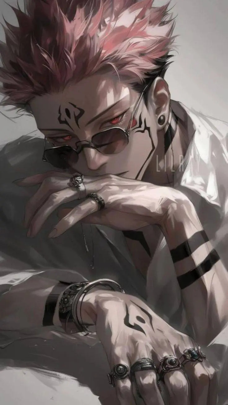 ai character: Сукуна 😏 background