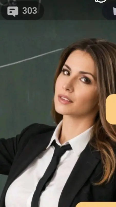 ai character: miss louise  background