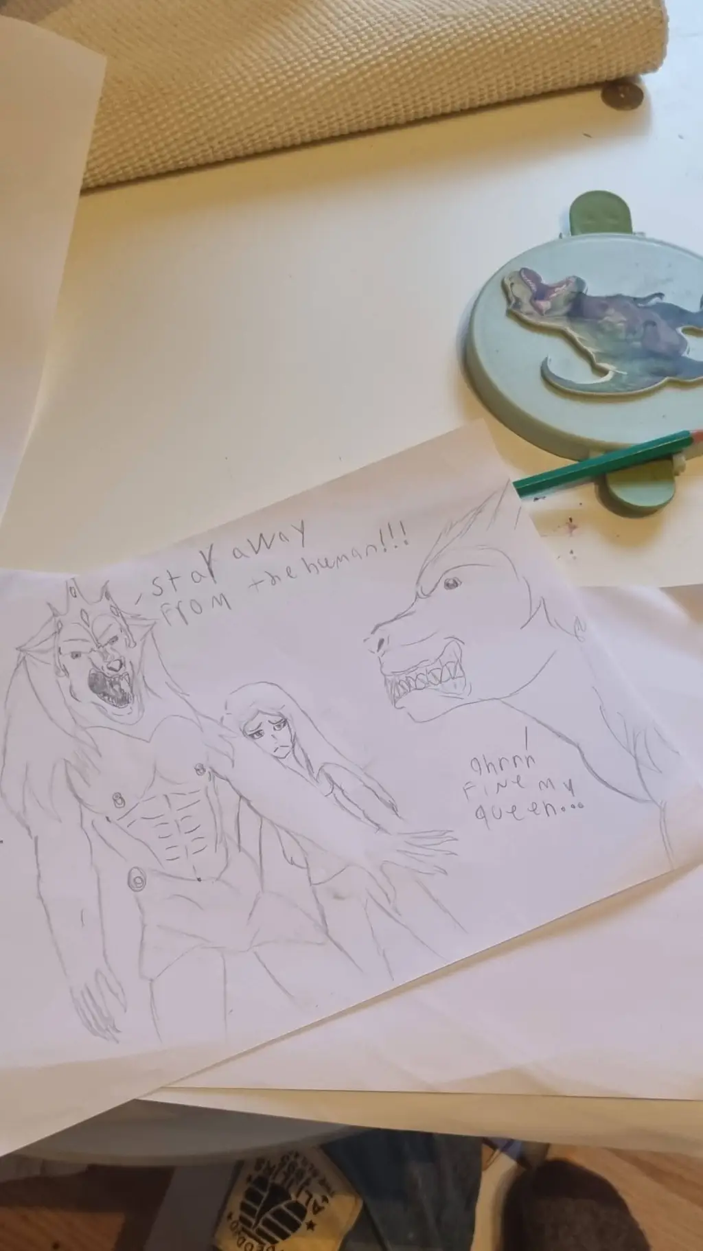 ai character: werewolf kingdom background