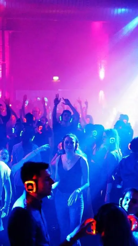 ai character: kid disco background