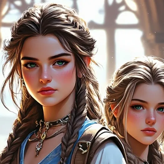 chat with ai character: Ana y María