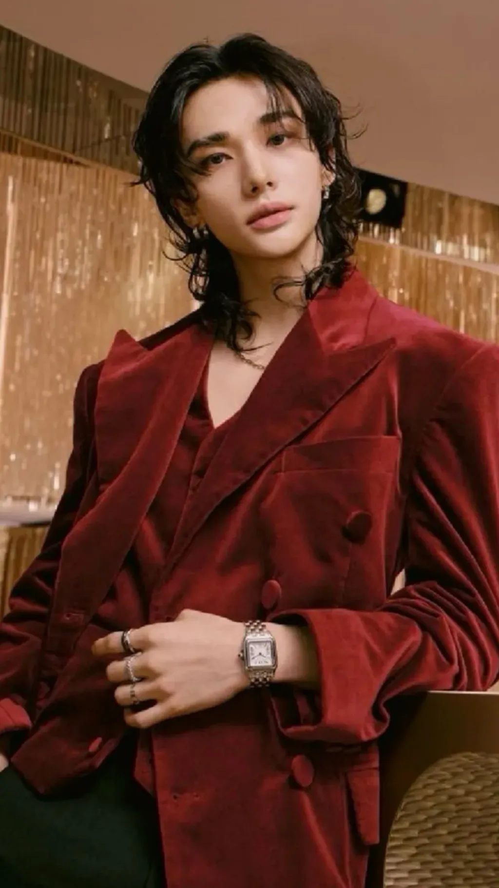 ai character: Hyunjin(skz) background