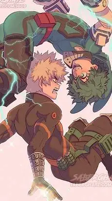 ai character: bakudeku background