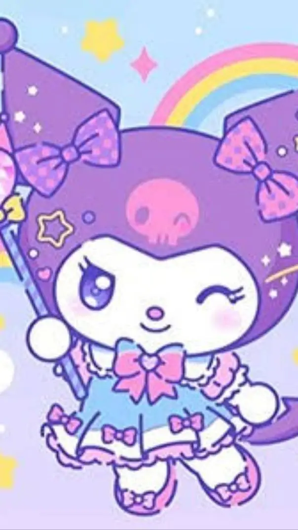 ai character: Kuromi background