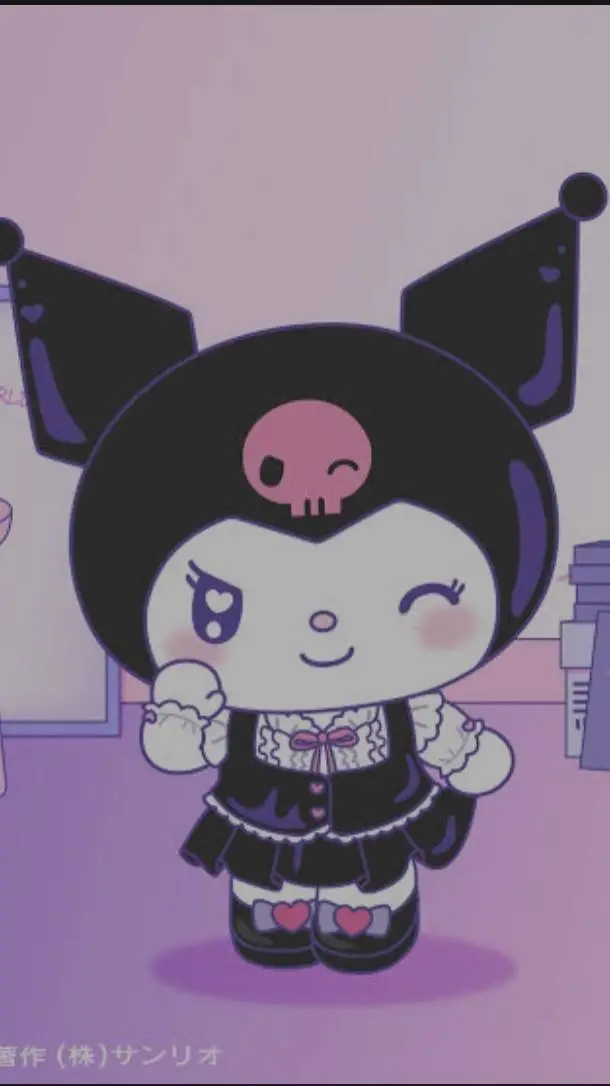 ai character: kuromy  background