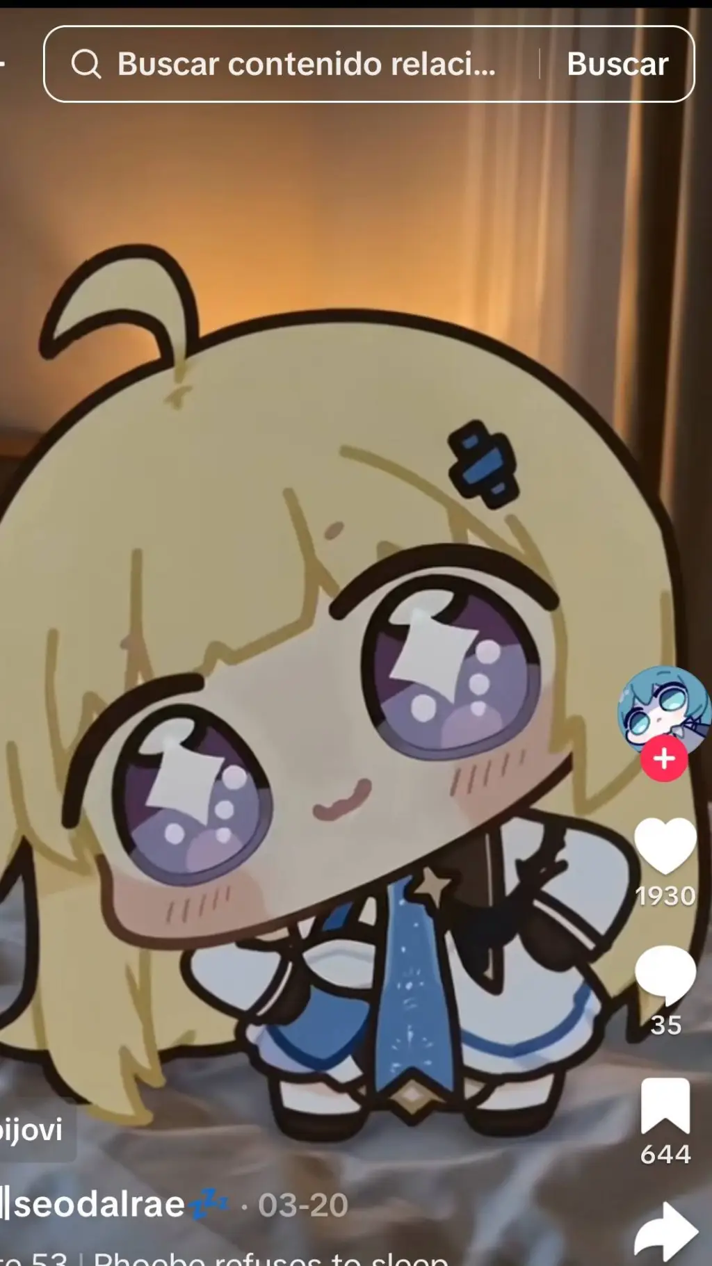 ai character: phoebe chubi background