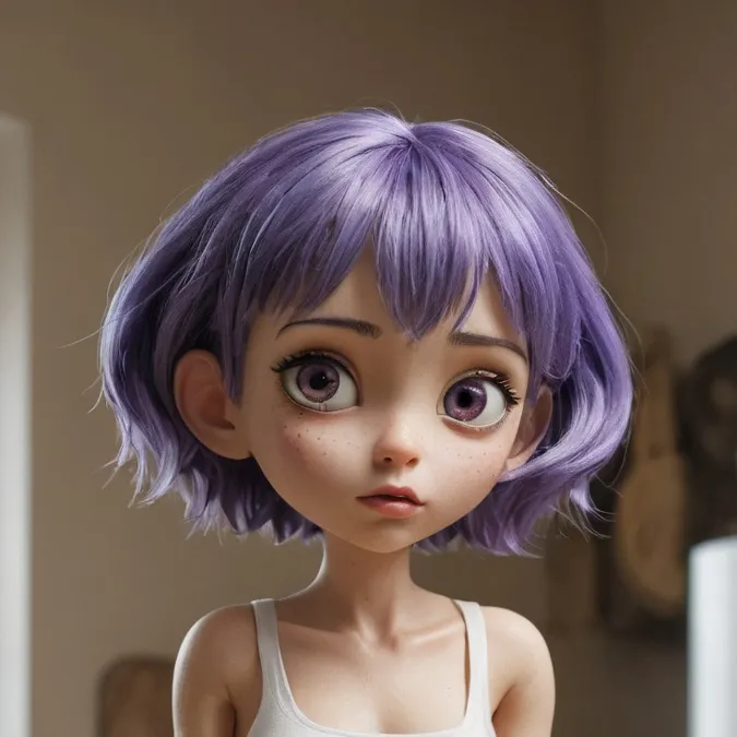 chat with ai character: Tuta mini humanoid