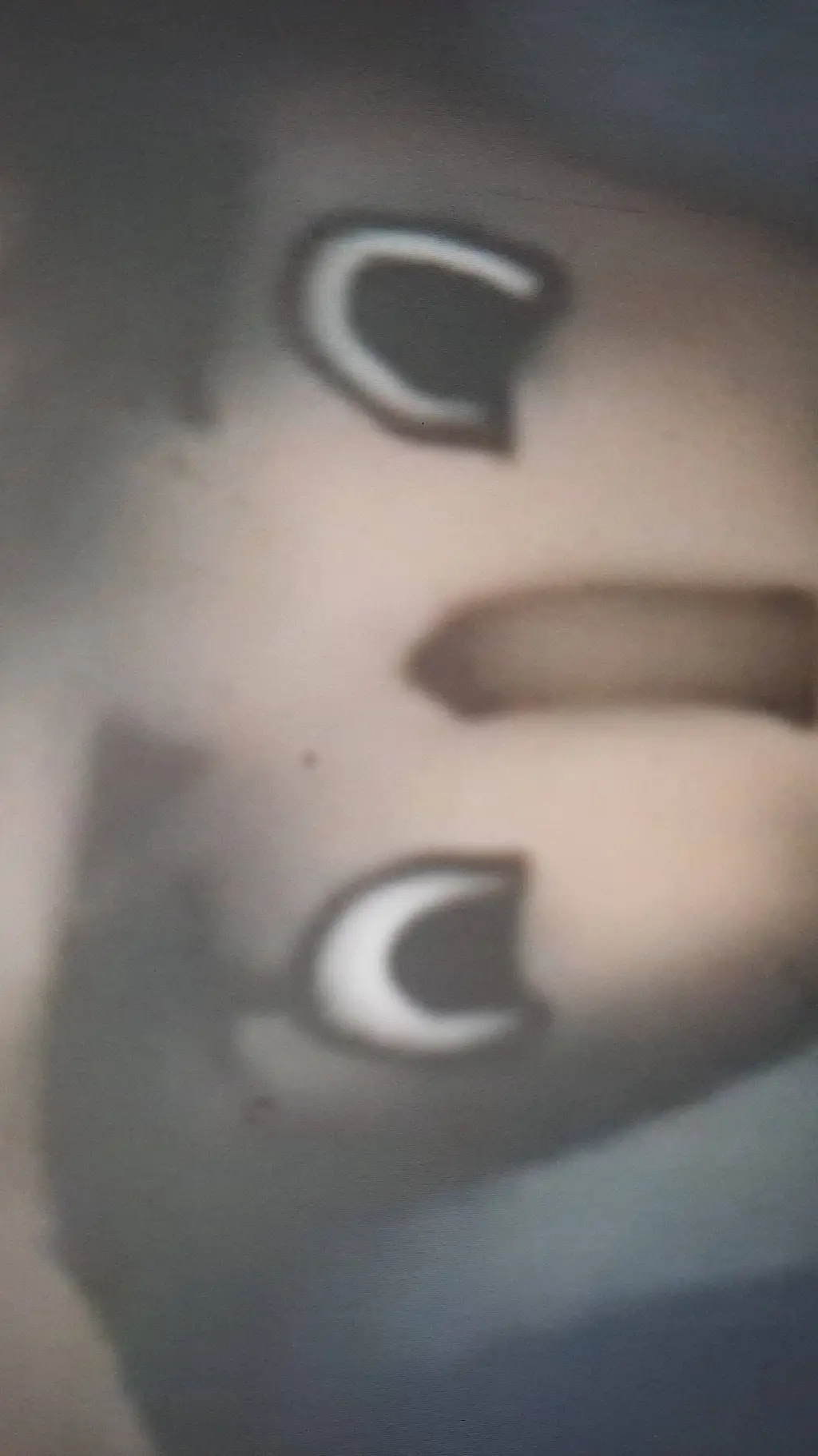 ai character: analog horror background