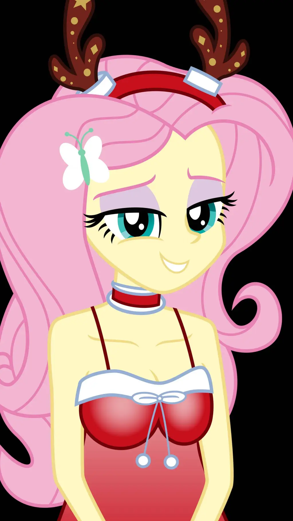 ai character: fluttershy  background