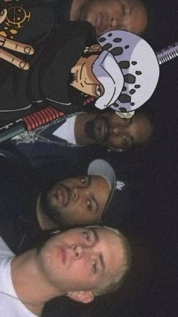 ai character: Eminem×One Piece background