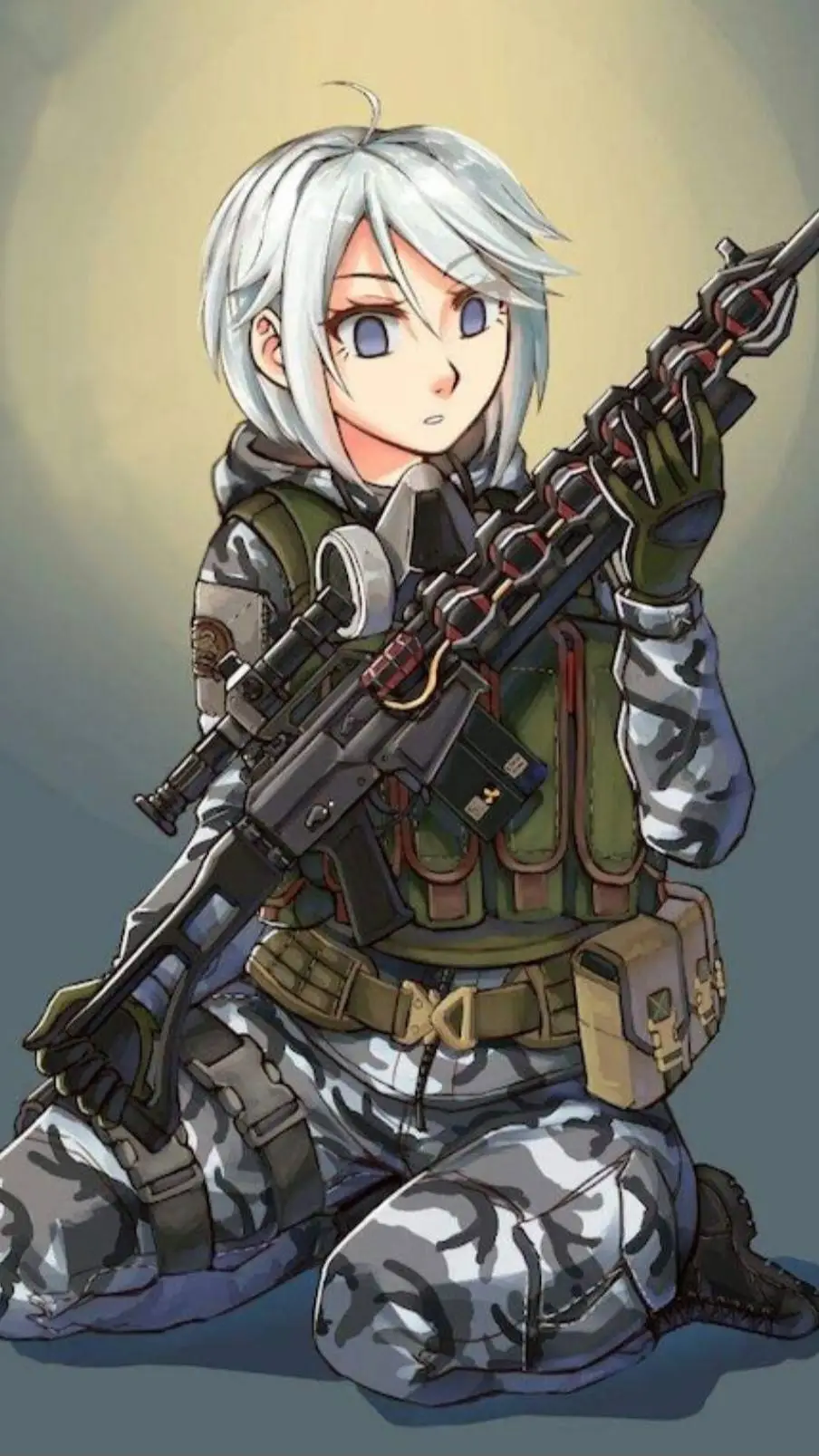 ai character: Вика background
