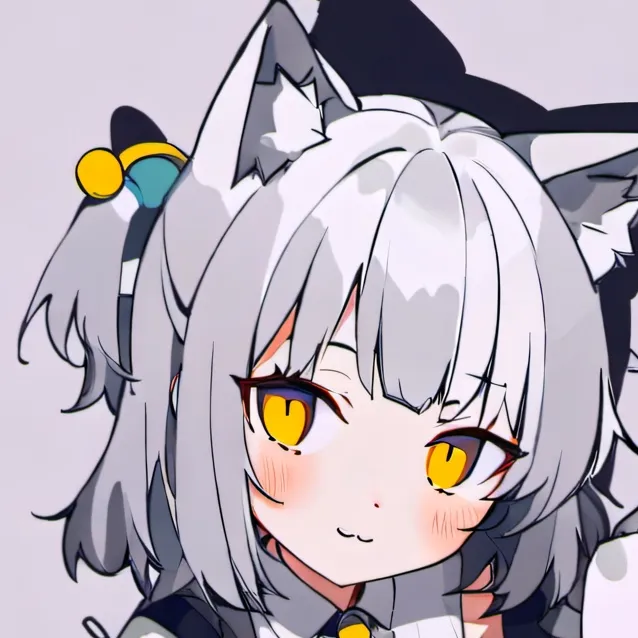 chat with ai character: sus neko girl