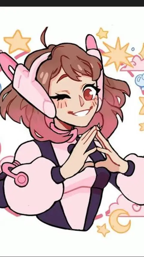 ai character: !~Uraraka~! background