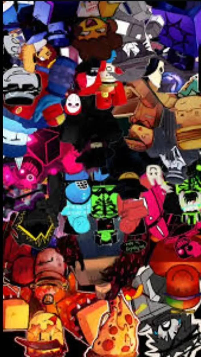 ai character: Forsaken sleepover background