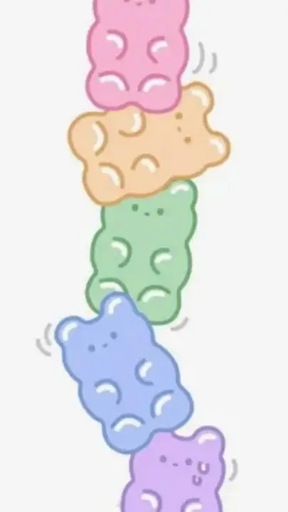 ai character: •°GummyßearzZ°• background