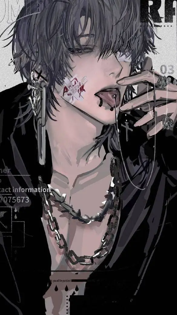 ai character: ❃ᑎO᙭❃ background