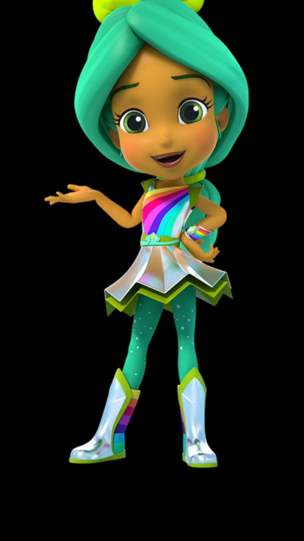ai character: Peppermint ￼ background