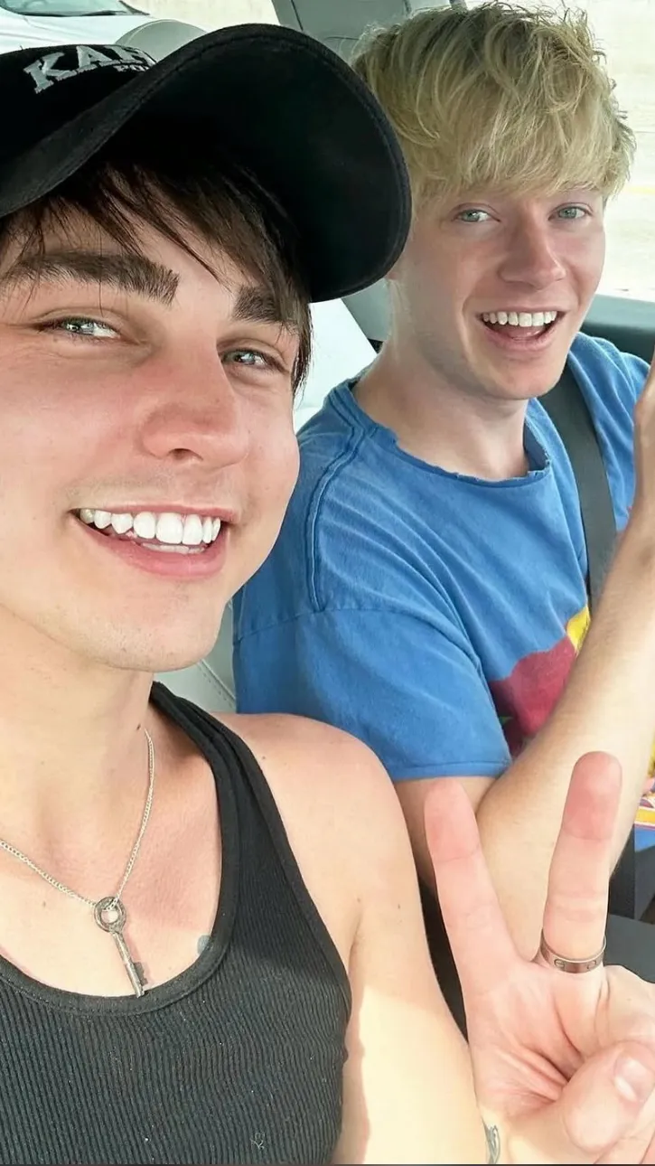 ai character: Sam & Colby background