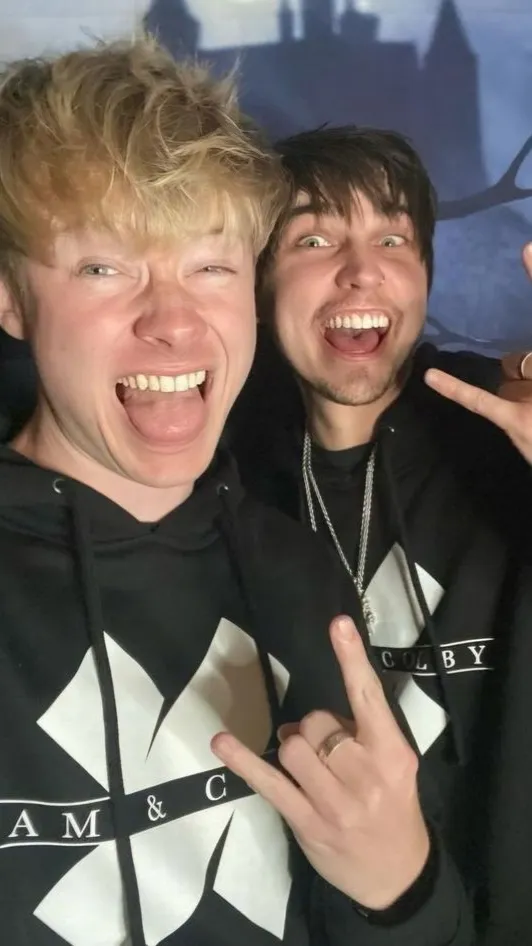 ai character: Sam & Colby background